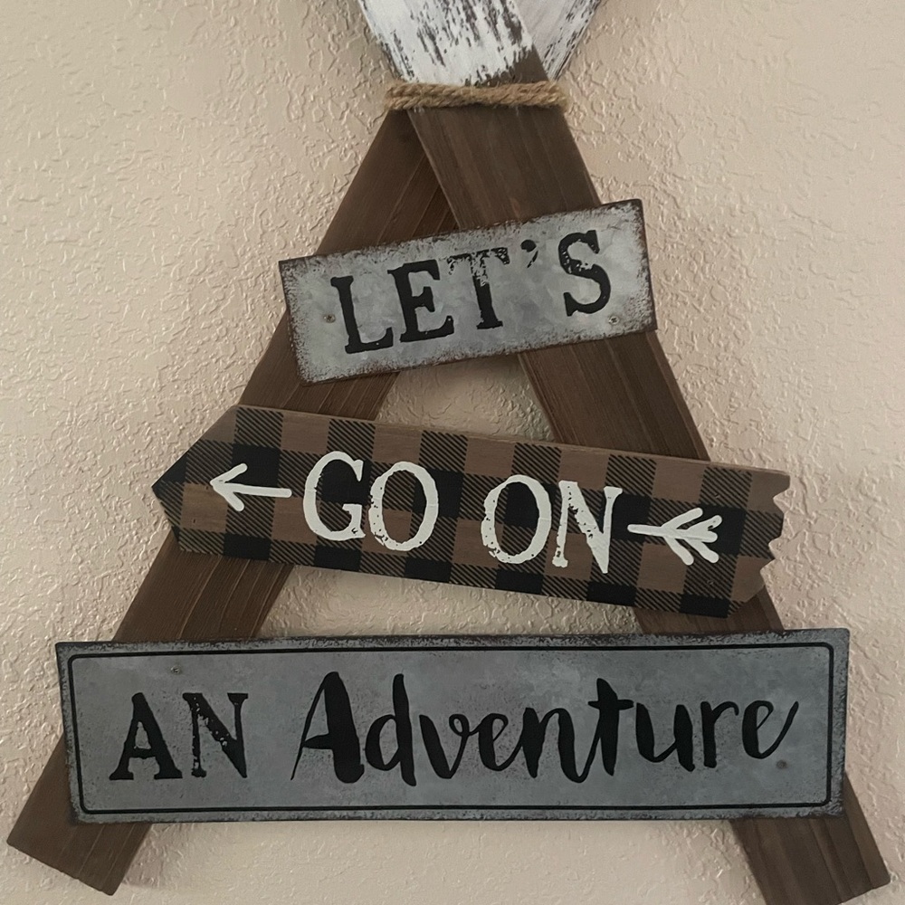 Rustic Wall Decor Sign - Picture 2 of 11
